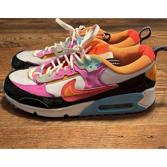 Nike Air Max 90 Futura Lunar New Year Sneakers FD0821-100 Women's SIZE 8.5 Retro - Picture 12 of 16